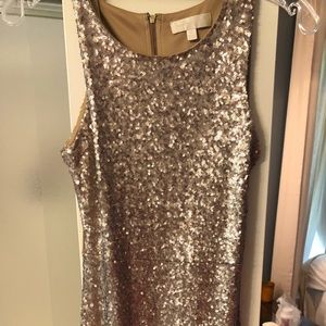 Gold sequin Cocktail dress